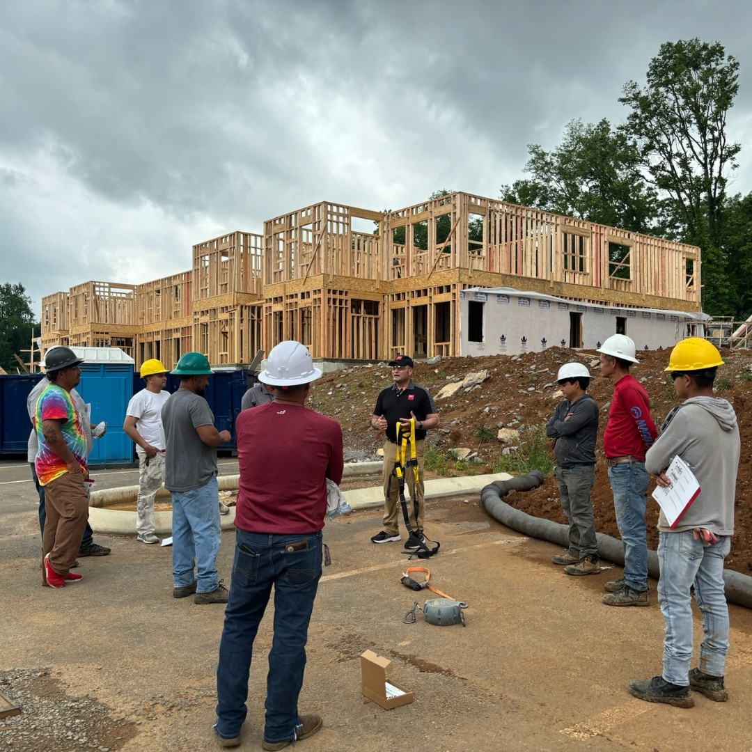 Falls are the leading cause of death in construction—and they're preventable. For OSHA National Safety Stand-Down, we're taking time to pause, engage, and recommit to fall protection and job-site safety. Whether it’s ladders, scaffolds, or roofs—every step matters.