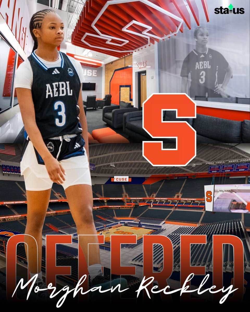 Morghan Reckley (@itsmorghan_03) on Twitter photo I am blessed to have received an offer
from <a href="/CuseWBB/">Syracuse Women's Basketball</a> after a great conversation with <a href="/CoachMoore_42/">Amber Moore</a> #gooranges 🧡🧡 I am blessed to have received an offer
from <a href="/CuseWBB/">Syracuse Women's Basketball</a> after a great conversation with <a href="/CoachMoore_42/">Amber Moore</a> #gooranges 🧡🧡