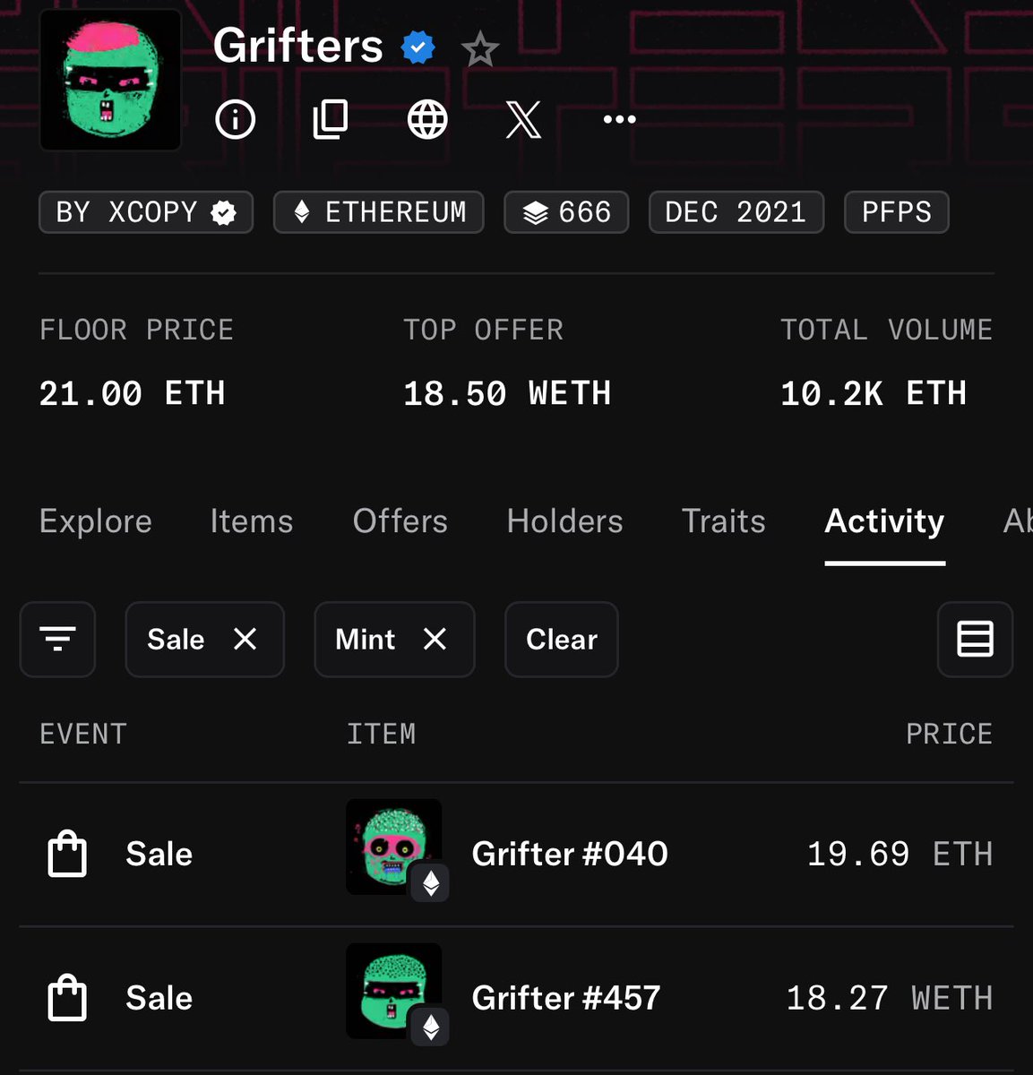 Since xcopybot decided to take a nap, thought i’d fill you in on the latest happenings. #ggg