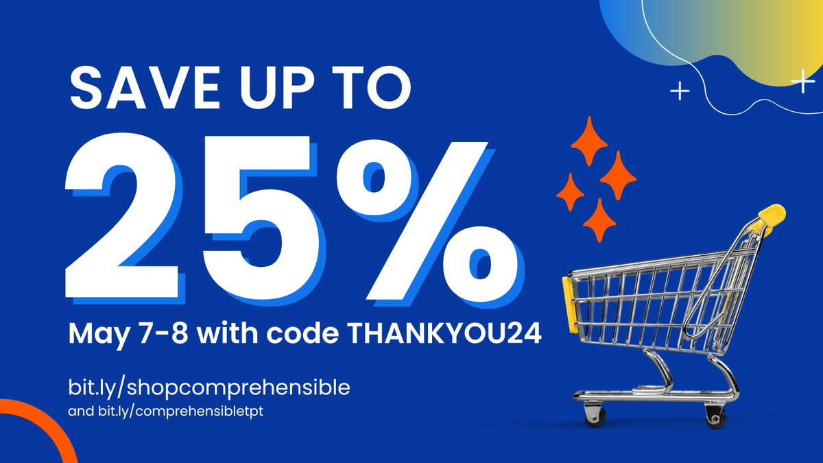 See what's on sale: Up to 25% off! - mailchi.mp/comprehensible…