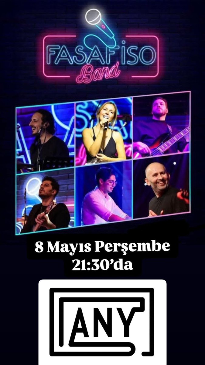 Perşembe akşamı Arnavutköy Any’de birtakım şarkılar 🎶