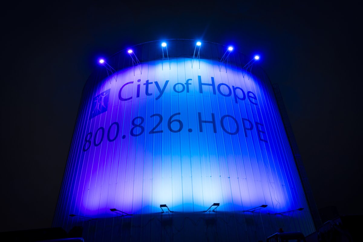 City of Hope (@cityofhope) on Twitter photo In honor of #NursesWeek, City of Hope is proudly joining the <a href="/ANANursingWorld/">American Nurses Association</a> nationwide “Nurses Light Up the Sky” campaign by transforming our Duarte campus’ iconic water tower with a vibrant glow of blue. In honor of #NursesWeek, City of Hope is proudly joining the <a href="/ANANursingWorld/">American Nurses Association</a> nationwide “Nurses Light Up the Sky” campaign by transforming our Duarte campus’ iconic water tower with a vibrant glow of blue.
