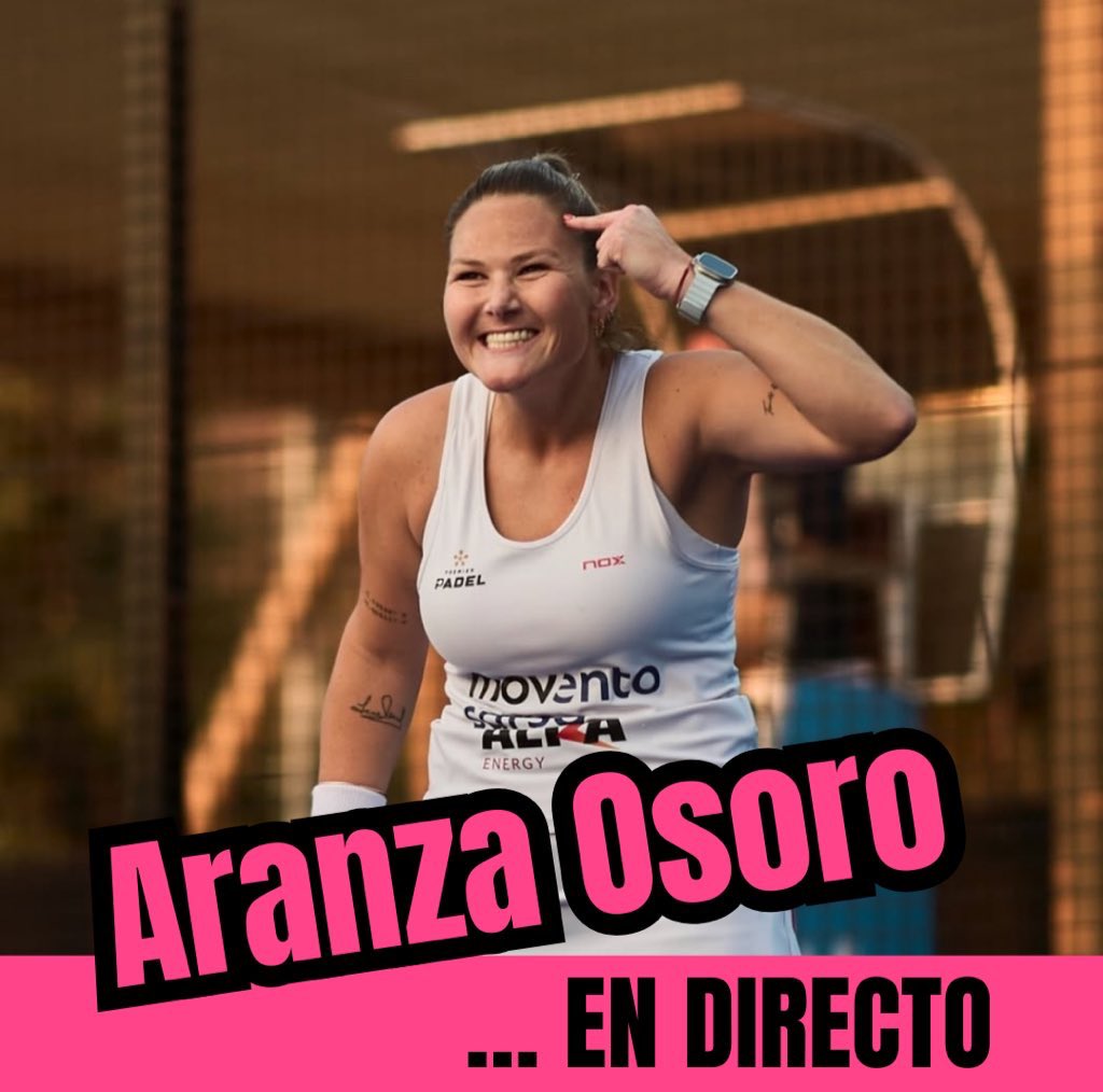 Mónica Montes 🐍🥎 (@laviborapadel) on Twitter photo La sinceridad con la que hoy <a href="/aranzaosorou/">Aranzazu Osoro Ulrich</a> ha hablado en el directo que hemos hecho dice mucho de su persona: sin tapujos, sin nada que esconder, hablando desde el ❤️
Os animo a verlo👀 Lo he dejado subido en mi cuenta de Instagram ‼️
Gracias por la charla 💪 La sinceridad con la que hoy <a href="/aranzaosorou/">Aranzazu Osoro Ulrich</a> ha hablado en el directo que hemos hecho dice mucho de su persona: sin tapujos, sin nada que esconder, hablando desde el ❤️
Os animo a verlo👀 Lo he dejado subido en mi cuenta de Instagram ‼️
Gracias por la charla 💪