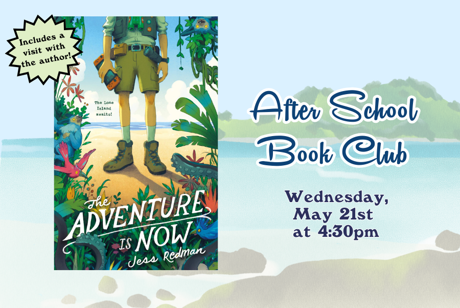 LoxRiverCenter's tweet photo. 🌿 Nature-loving readers! Join our book club on May 21st to discuss 'The Adventure is Now' by Jess Redman! Grades 3-8 can enjoy a fun discussion, author meet-and-greet, and a take-home project. Pre-register now: https://t.co/A5mHZyiQH5 https://t.co/aYNp6q9EPk