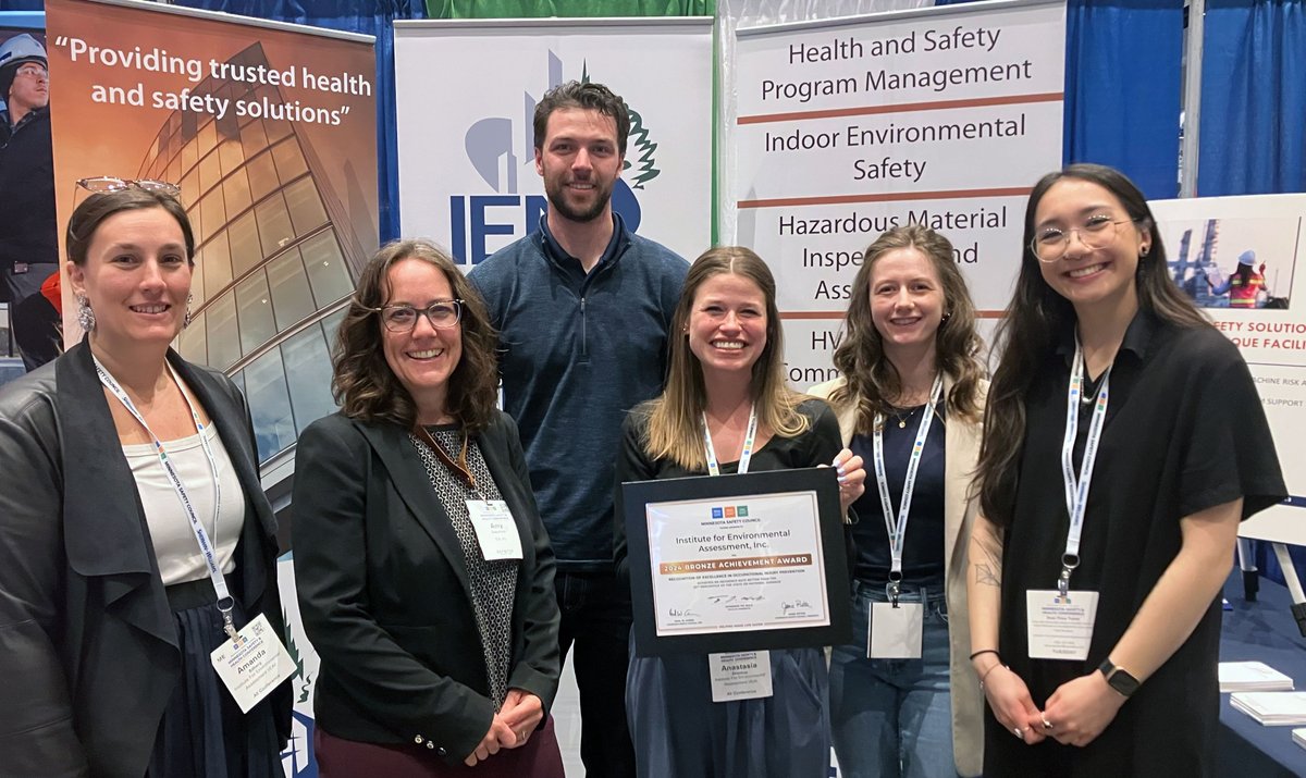 We’re Honored To Be Recognized By The Minnesota Safety Council With A Recognition Of Excellence In Occupational Injury Prevention
Let’s build safer workplaces together!
::
Read More at: ieasafety.com/iea-earns-safe…
.
.
#IEASafety #WorkplaceSafety #MinnesotaSafetyConference #SafetySol