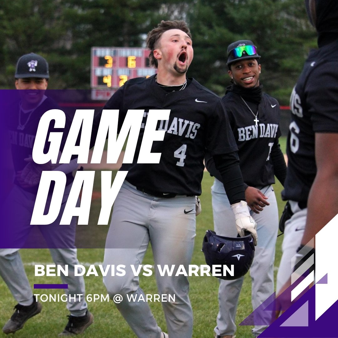 Come out tonight to support the boys as we make our way to Warren at 6!