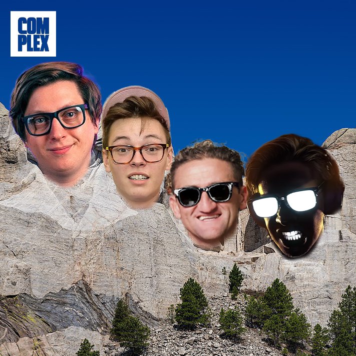 VCTF_'s tweet image. Complex released their YouTube Video Editor Mount Rushmore👀(except they didn't and i made it)
- Hayden Hiller Smith
- Steven Suptic
- Casey Neistat
- James Lee