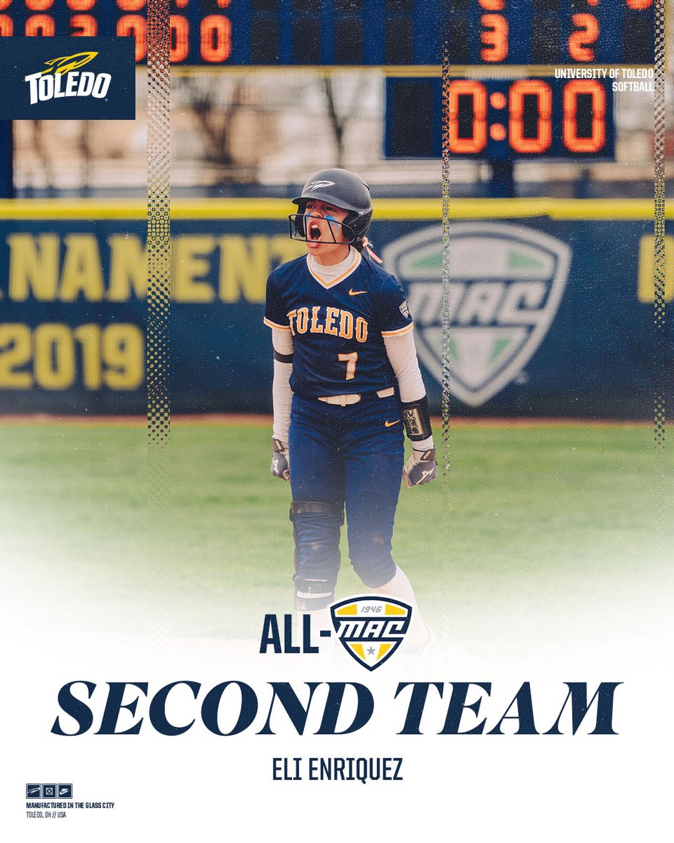 Earned it 🔥

Congratulations to Eli Enriquez for taking home All-MAC Second Team honors! 👏

📰 tinyurl.com/24g5ebgt

#TeamToledo