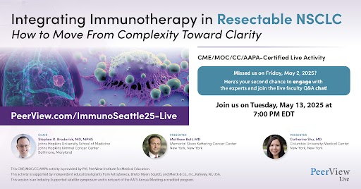 PeerView (@peerview) on Twitter photo Remember to join us May 13, at 7:00 PM EDT, for an #NSCLC online symposium with live Q&A with experts including <a href="/SBroderickMD/">Stephen R Broderick MD MPHS</a>, Matthew Bott, MD & <a href="/CatherineShuMD/">Catherine A. Shu, MD</a>. Submit your questions in advance and follow <a href="/PeerView/">PeerView</a> for more #MedEd content! bit.ly/IO25T #AATS25 Remember to join us May 13, at 7:00 PM EDT, for an #NSCLC online symposium with live Q&A with experts including <a href="/SBroderickMD/">Stephen R Broderick MD MPHS</a>, Matthew Bott, MD & <a href="/CatherineShuMD/">Catherine A. Shu, MD</a>. Submit your questions in advance and follow <a href="/PeerView/">PeerView</a> for more #MedEd content! bit.ly/IO25T #AATS25