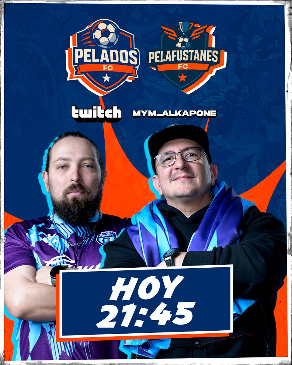 Hoy el <a href="/Wereverwero/">Wero 🇲🇽</a> nos representará (ojalá pueda correr) en el duelo entre su equipo, los Pelados contra los Pelafustanes 💥😎

El show está asegurado, risas habrá 😂🤣