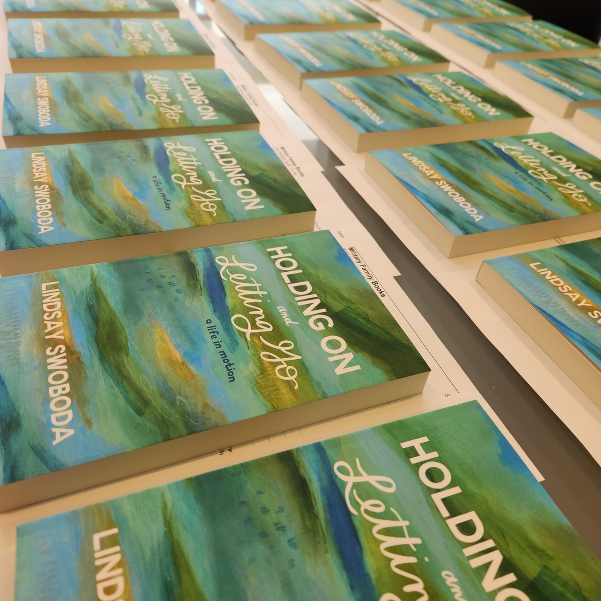 Congrats to #militaryspouse author Lindsay Swoboda on today's release of her memoir, Holding On and Letting Go: A Life in Motion! militaryfamilybooks.com/Swoboda