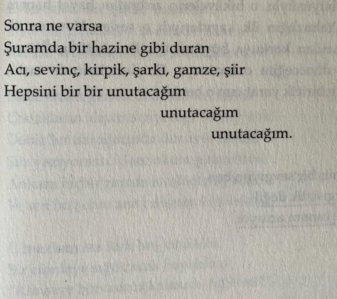 Unutacağım....