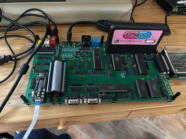z80Robot's tweet image. Hi @SchrapelTroy, today I got x2 PICO9918 (tested with v0.4.4 & 1.0.1) but neither works on my @ArtemisaMSX Any idea what could be wrong? Thanks anyway for the fast shipping! #MSX