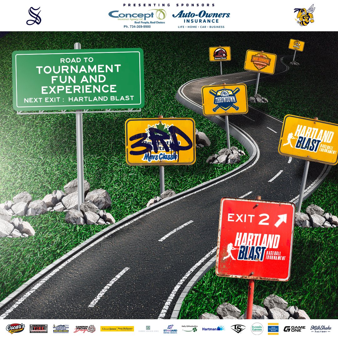 SaybsPerry's tweet photo. Tomorrow is the next stop to the "Road to Tournament Fun and Experience" as we head up US23 for our second tournament. Lots of fun and good competition await off of Exit 67!
#SAYBSPerry #ConceptInsurance #AutoOwnersInsurance https://t.co/78GHkqKB4c