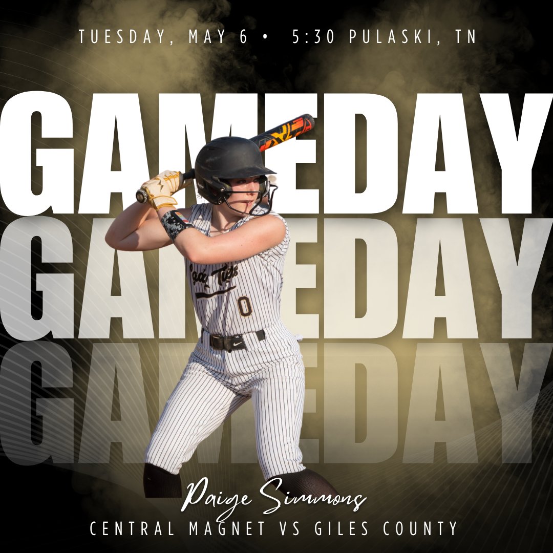 🚨🥎 District Tournament 🥎🚨
🆚 Giles County
⏰ 5:30
🌤️ 71° 
🏟️ Pulaski, TN
📺gc.com
