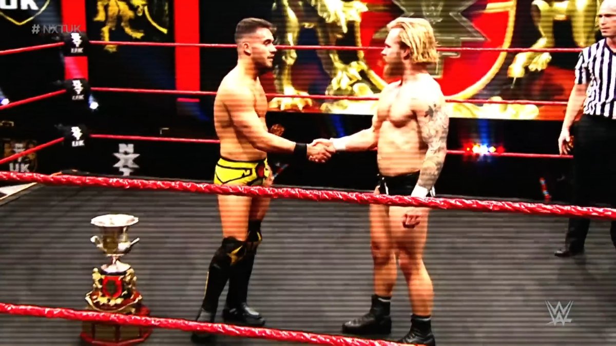 NXT UK Legacy (@nxtuk_legacy) on Twitter photo May 6, 2021:
At BT Sport Studios, a video aired of <a href="/AKidWrestler/">A-Kid •El Niño Anónimo•</a> and #TylerBate taking a deep dive into their previous two matchups in preparation for their #HeritageCup Showdown. #NXTUK
📸 WWE May 6, 2021:
At BT Sport Studios, a video aired of <a href="/AKidWrestler/">A-Kid •El Niño Anónimo•</a> and #TylerBate taking a deep dive into their previous two matchups in preparation for their #HeritageCup Showdown. #NXTUK
📸 WWE