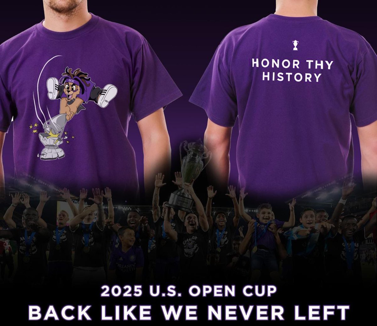 IronLionFirm's tweet photo. Tomorrow is the day.
Tailgate starts at 4:30pm and we will march at 6:15pm.
New Open Cup merch will be available for purchase during the tailgate.
VAMOS ORLANDO! FLORIDA IS PURPLE!
#ILF25
#VAMOSORLANDO
#FLORIDAISPURPLE https://t.co/IlzWK1nVh7