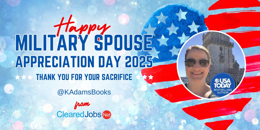 Have a good #Milspouse Appreciation Day! Thanks for all you do! <a href="/KAdamsBooks/">Kristi Adams</a>