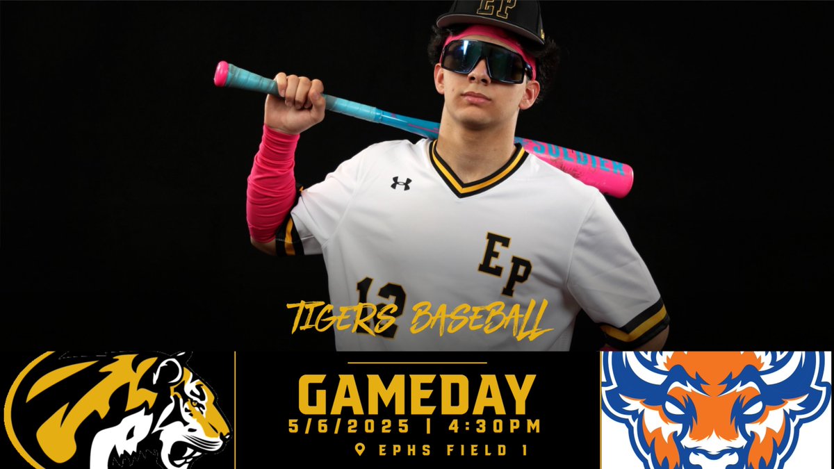 Baseball returns home to take on the Bison of Fenton in another UEC East Division clash.  First pitch is at 4:30pm. Go Tigers!

#RAISEtheBar