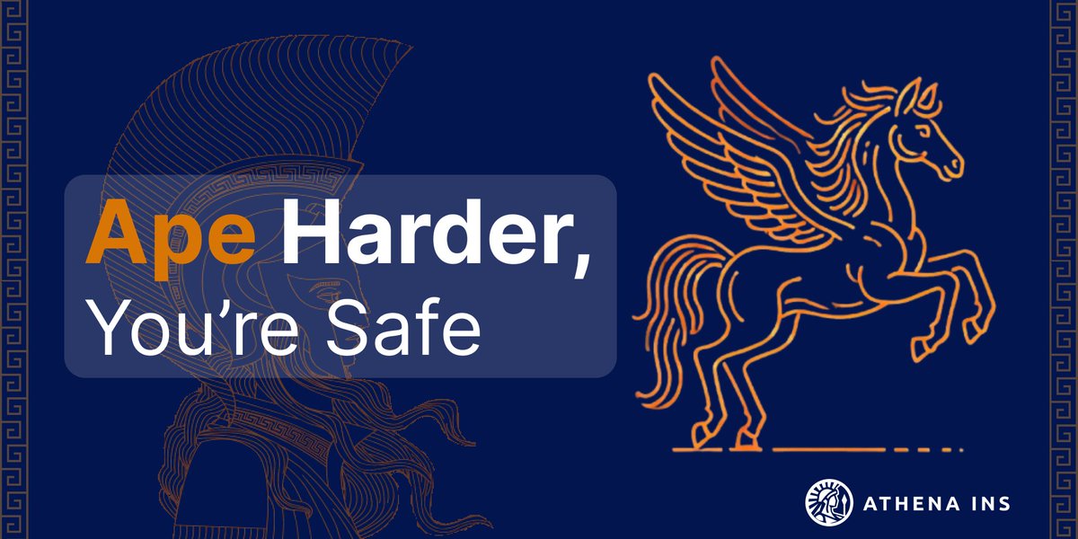 Athena isn’t just about protection.🛡️

It’s about confidence.
🦧You ape harder when you know you’re covered. 🦍