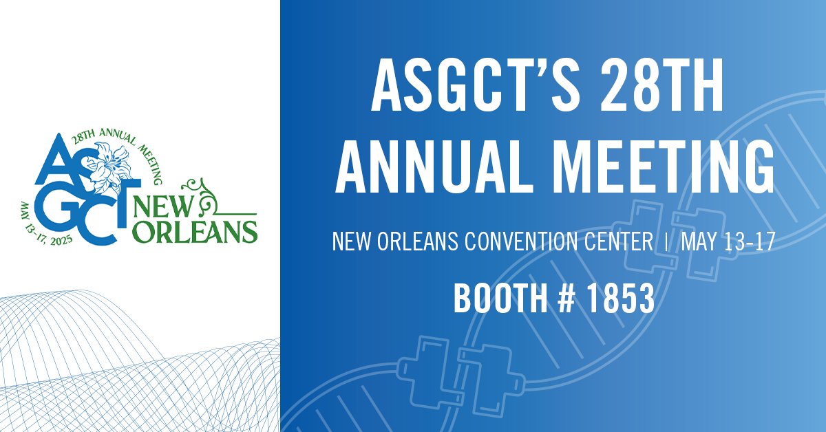 Attending ASGCT next week? CPC will be demonstrating the only sterile connectors for Cell and Gene Therapy Manufacturing, the MicroCNX Sterile Connectors. Visit Booth #1853 to try them for yourself.