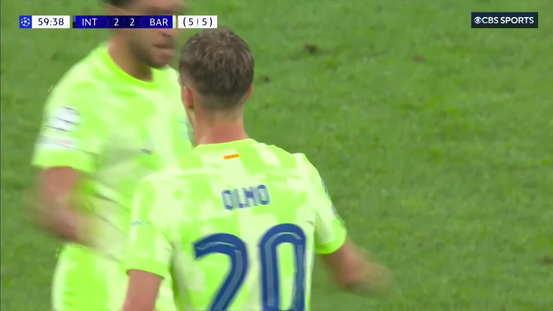 DANI OLMO MAKES IT 5-5 ON AGGREGATE 🥵