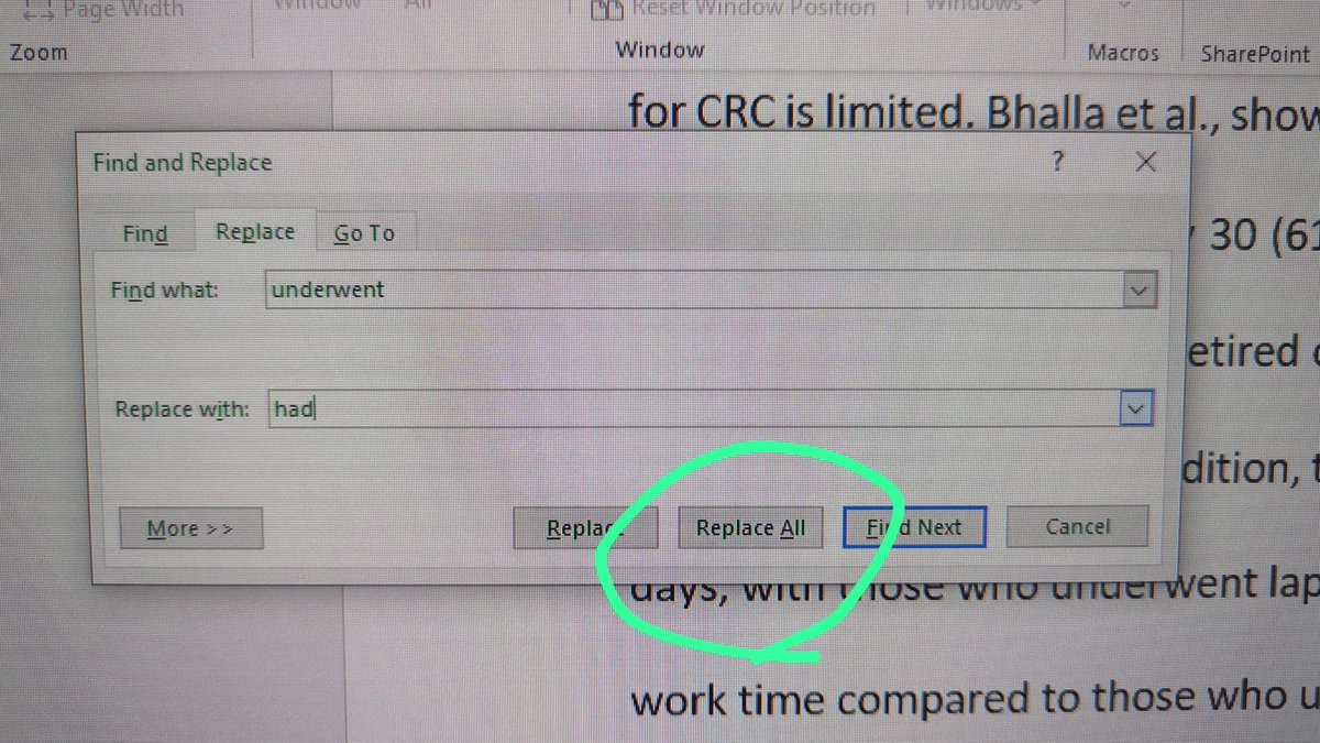 One of my PhD students prepping their final thesis draft before sending to me for review. My work here is done!