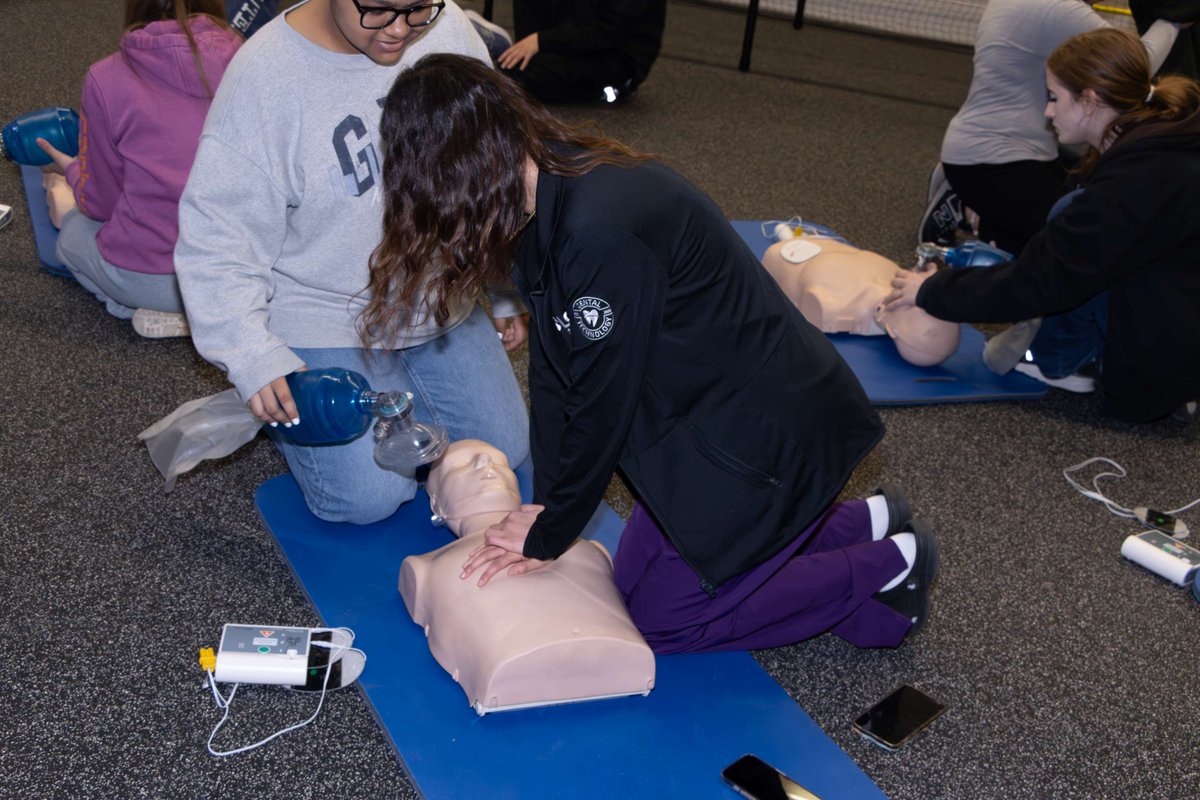 Thanks to LCTI’s Academic Center Wellness/Fitness teachers, students in our Dental Technology program got the training they needed to earn Basic Life Support CPR/AED certification! This is how we achieve! #weachieve #opportunityahead
