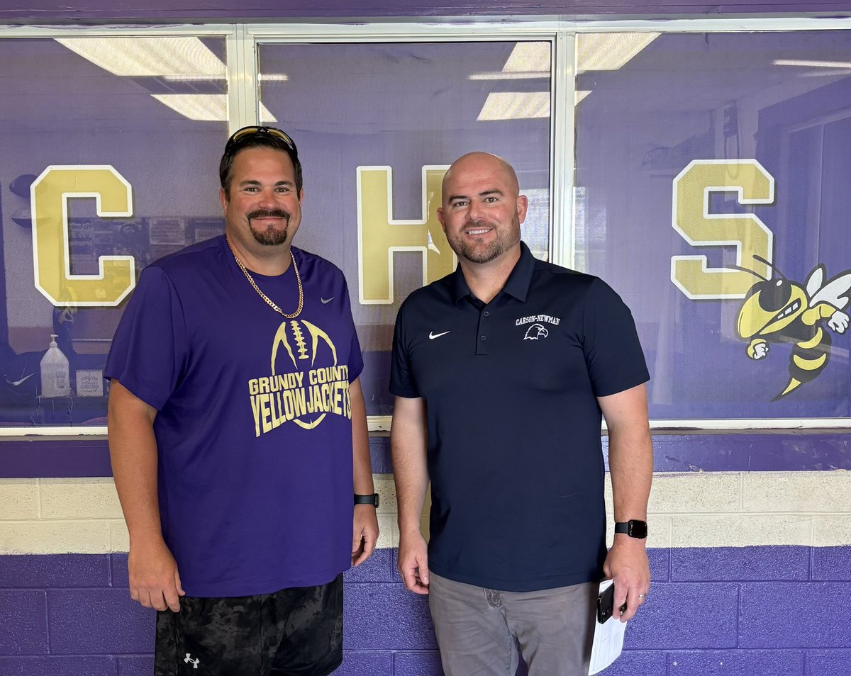 Grundy County Football (@buzzcitytn) on Twitter photo Carson Newman was in the building today! Special thanks to <a href="/Coach_Almond/">Tyler Almond</a> and <a href="/cnfootball/">Carson-Newman Football</a> for stopping by to check out our student athletes! #AllIn #BuzzCity Carson Newman was in the building today! Special thanks to <a href="/Coach_Almond/">Tyler Almond</a> and <a href="/cnfootball/">Carson-Newman Football</a> for stopping by to check out our student athletes! #AllIn #BuzzCity