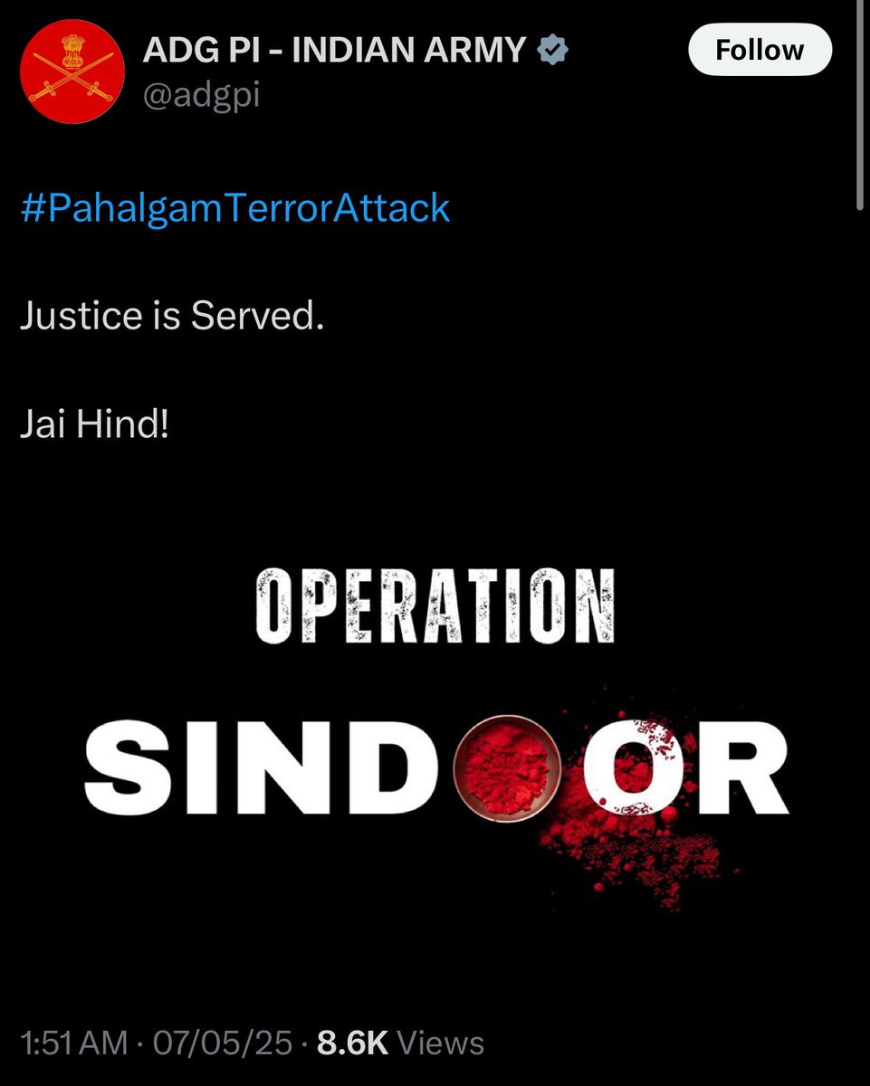 slayer0969's tweet photo. Mock test ke pehele hi asli exam conduct kardiya 💥💥🇮🇳❤️

#operationsindoor #IndiaPakistanWar #mockdrills #IndiaPakistanTensions https://t.co/ZXxSNZ1IkR