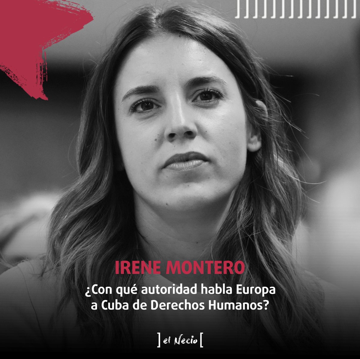 El Necio (@elnecio_cuba) on Twitter photo 🇪🇺🇨🇺 | 🗣️ Palabras íntegras de la eurodiputada española <a href="/IreneMontero/">Irene Montero</a> en el Debate sobre el Acuerdo de Cooperación UE-Cuba:
«Colegas, ahora que la guerra comercial de Trump contra el mundo nos pone en peligro nadie puede negar que la principal amenaza a la libertad y los 🇪🇺🇨🇺 | 🗣️ Palabras íntegras de la eurodiputada española <a href="/IreneMontero/">Irene Montero</a> en el Debate sobre el Acuerdo de Cooperación UE-Cuba:
«Colegas, ahora que la guerra comercial de Trump contra el mundo nos pone en peligro nadie puede negar que la principal amenaza a la libertad y los