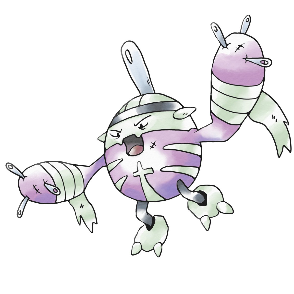 Skelekid (Elekid as a Ghost type!)
Special thanks to <a href="/green_gbcolor/">🌟greengbcolor🌟</a> for the original Elekid prompt and the needle idea!