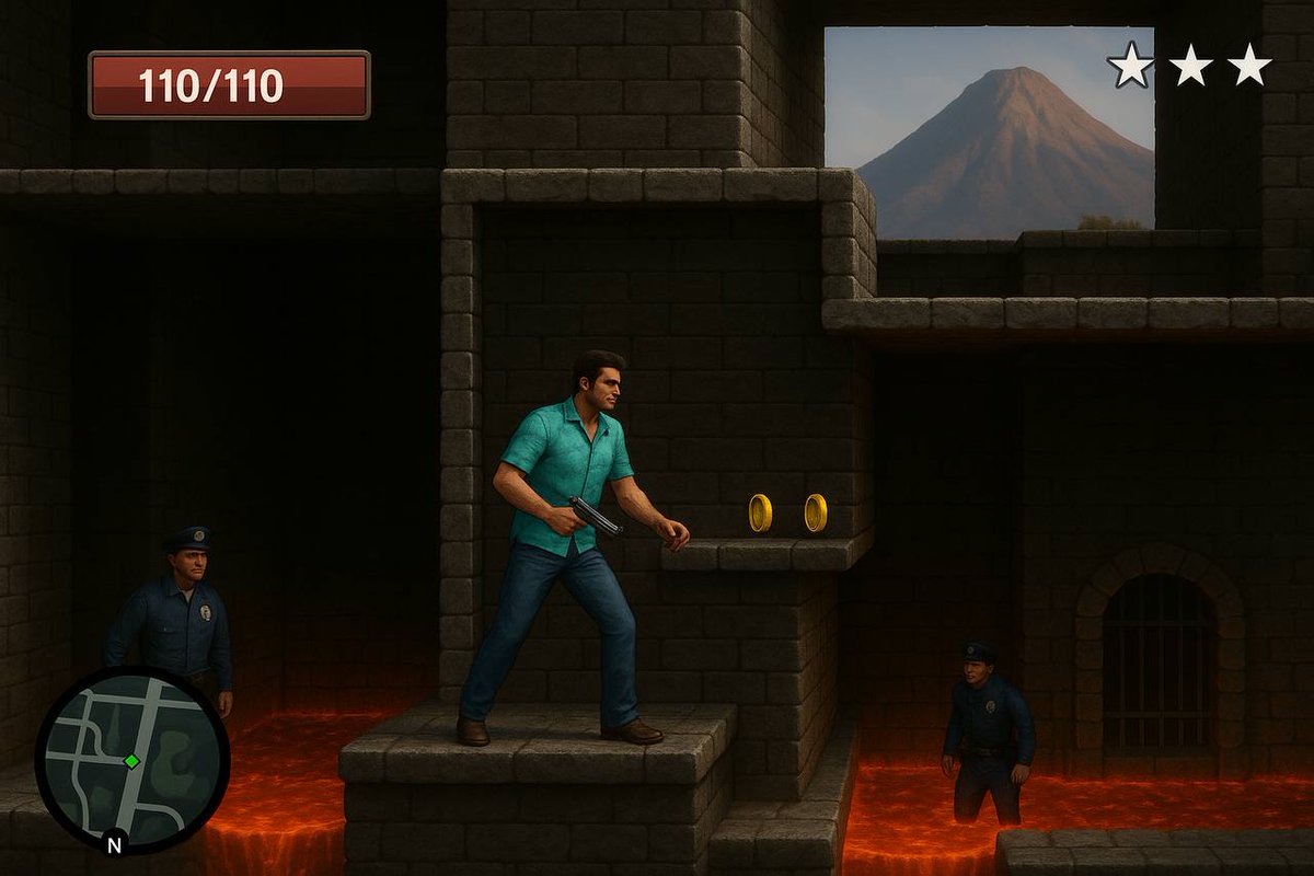 MH_Gamedev's tweet image. &quot;Am I even playing the correct build?&quot;

#IndieGame #PixelArt #GameDevHumor #Platformer #LaunchHype