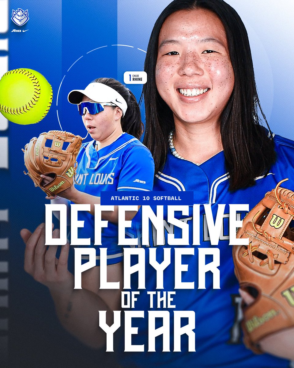 2025 @a10conference Awards!

Congratulations to <a href="/ChloeRhine1/">Chloe Rhine</a> for earning A10 DEFENSIVE PLAYER OF THE YEAR❗️