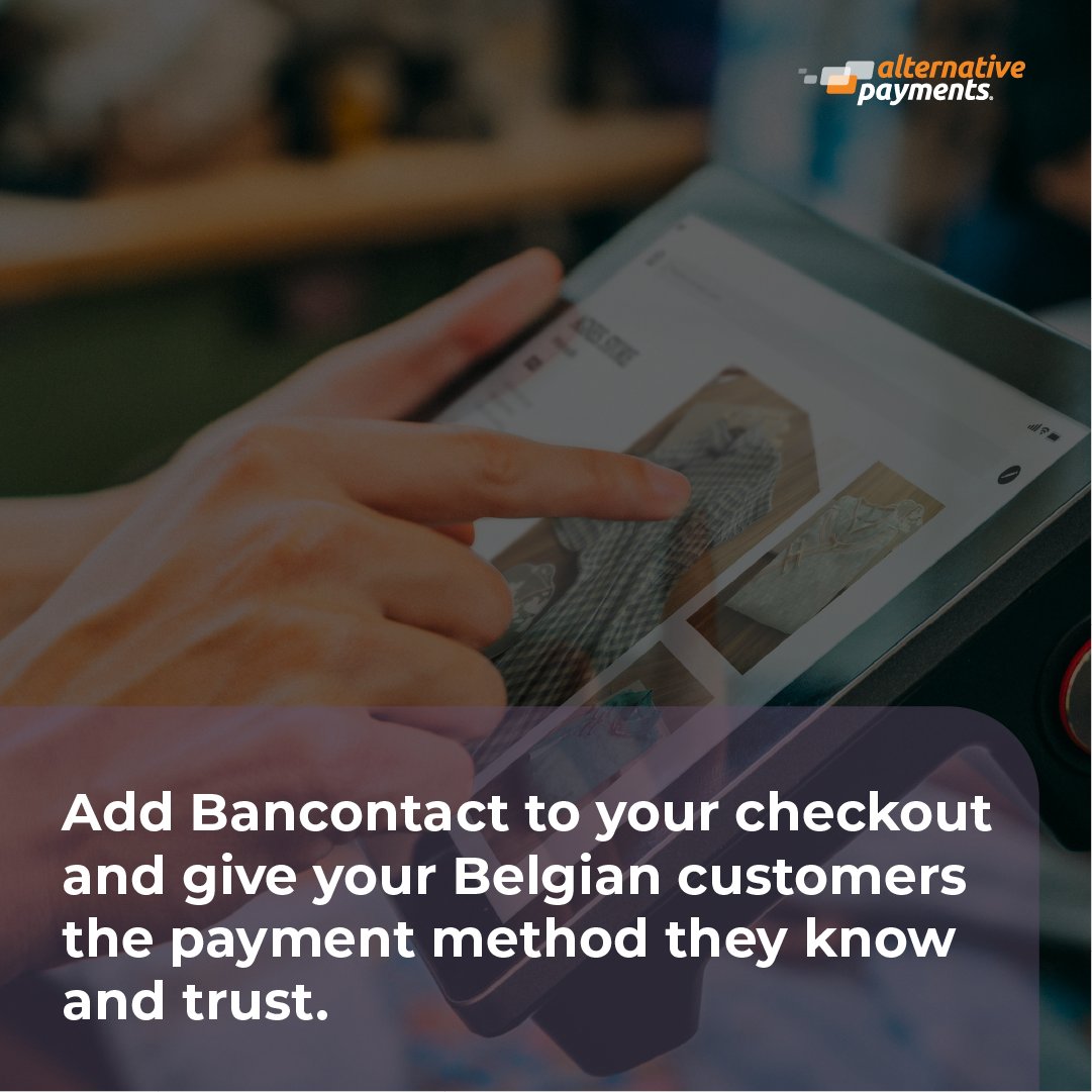Alternative Payments (@alternative_pay) on Twitter photo π³ 15+ million cards in circulation.
π» ποΈ Works for both in-store and online payments.
High consumer trust = higher conversion rates.
Learn more about Bancontact: alternativepayments.com/bancontact
#localpaymentmethods #bancontact #payments #ecommerce #growyourbusiness π³ 15+ million cards in circulation.
π» ποΈ Works for both in-store and online payments.
High consumer trust = higher conversion rates.
Learn more about Bancontact: alternativepayments.com/bancontact
#localpaymentmethods #bancontact #payments #ecommerce #growyourbusiness