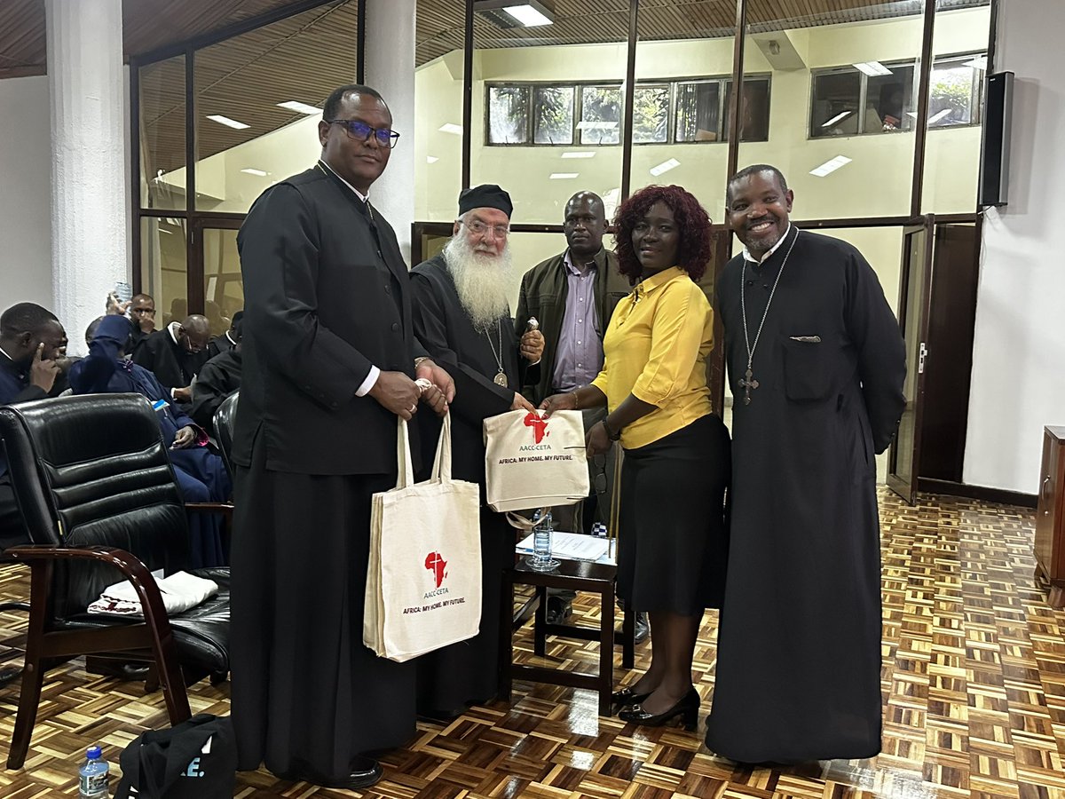 📣On 6/3/25 students from the Orthodox Seminary in Kenya visited our secretariat in Nairobi for an ecumenical encounter.