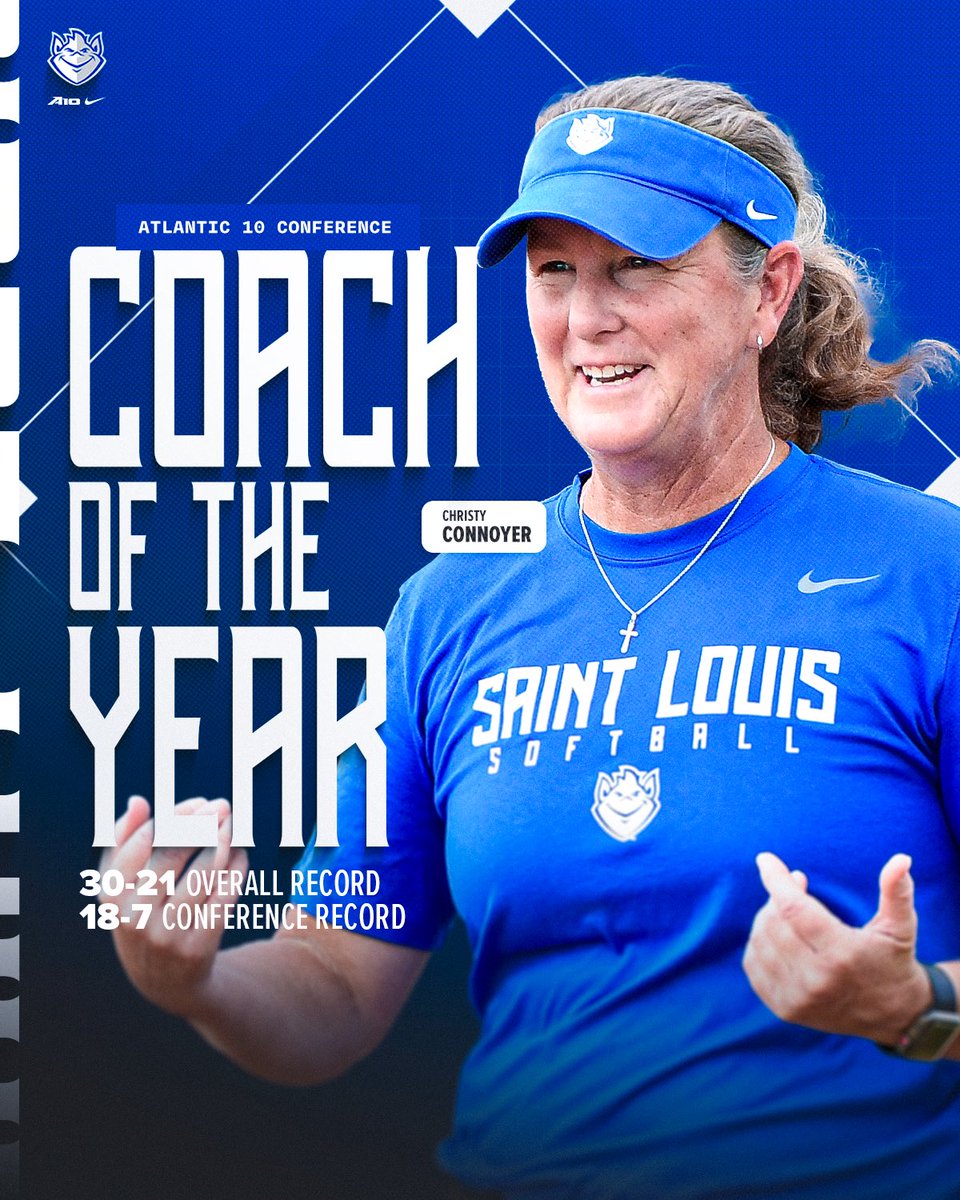 2025 @a10conference Awards!

Congratulations to <a href="/CoachConnoyer/">Christy Connoyer</a> for earning A10 COACH OF THE YEAR❗️