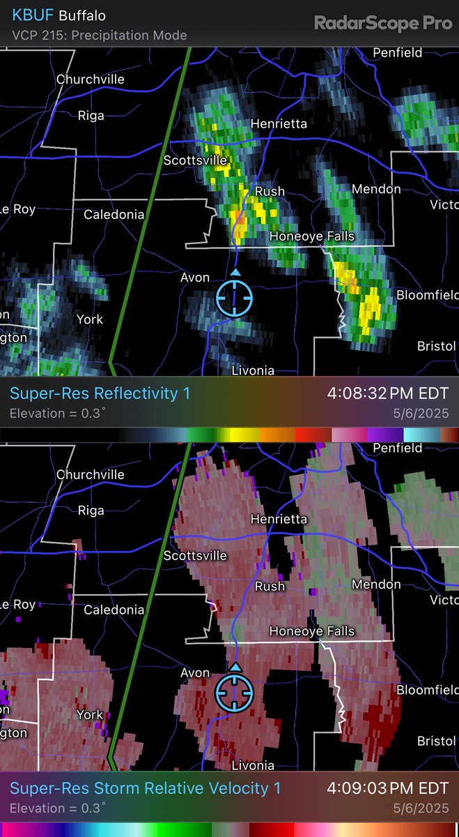 Sam Cherubin (@samcherubin) on Twitter photo Apparently saw a wall cloud on a very weak cell driving north on I-390 down near Lakeville/Avon
<a href="/NWSBUFFALO/">NWS Buffalo</a> Apparently saw a wall cloud on a very weak cell driving north on I-390 down near Lakeville/Avon
<a href="/NWSBUFFALO/">NWS Buffalo</a>