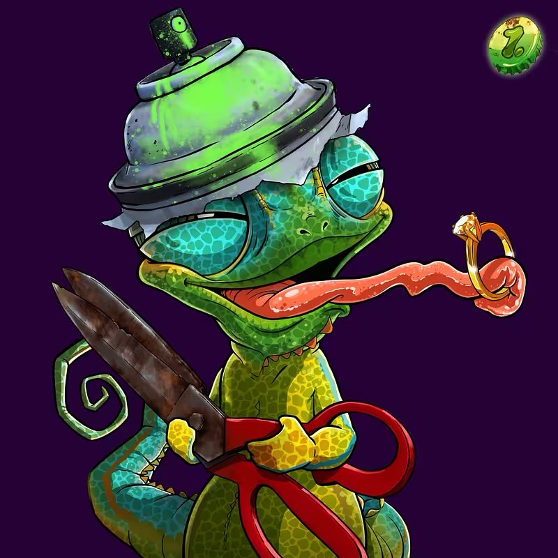 My homie Dot <a href="/jerodsm_/">dot</a> decided to bless me with this Spraycan top Spunky! This is my favorite trait in the whole collection! Damn bro, I truly appreciate you frfr🫡 

Look at this heater👀