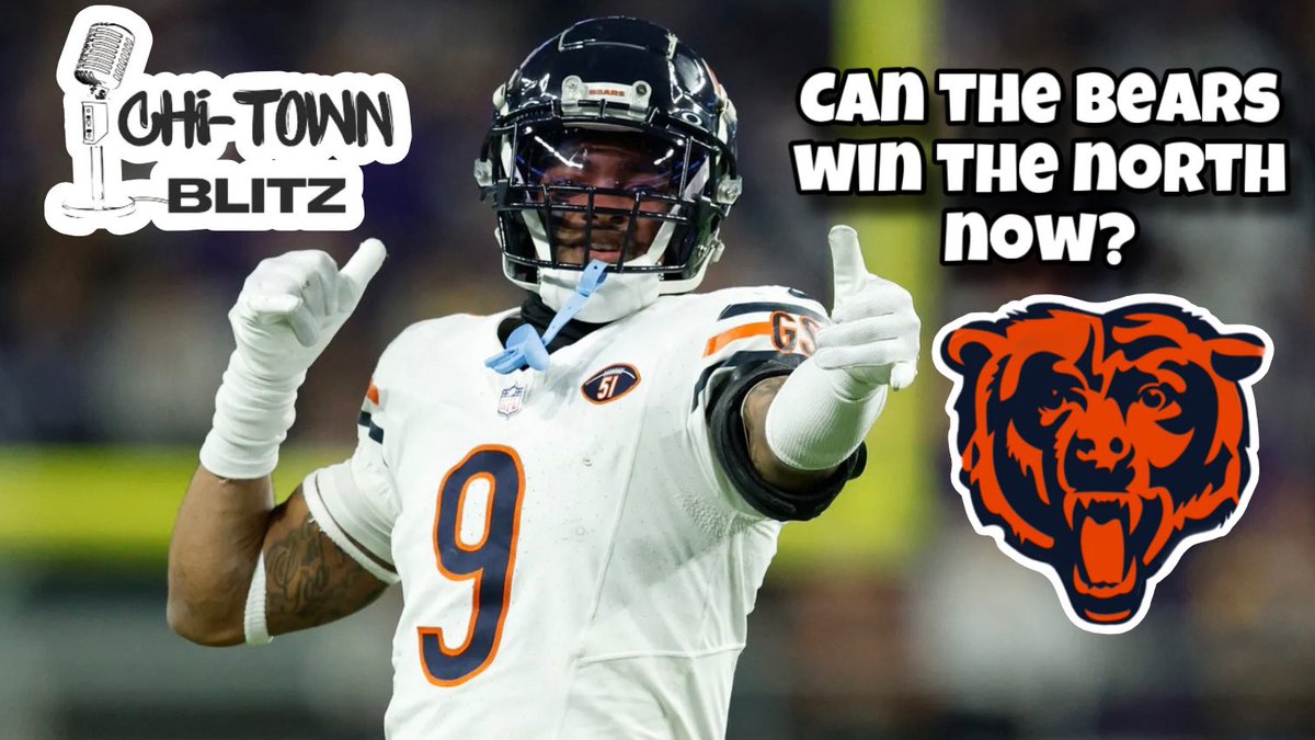 Chitownblitz's tweet image. Are The Bears Now In Position To Take Back The North? #chicagobears #NFLDraft2025 #NFLDraft #NFC2025
WATCH HERE: youtu.be/855XIxBa4uU?si…