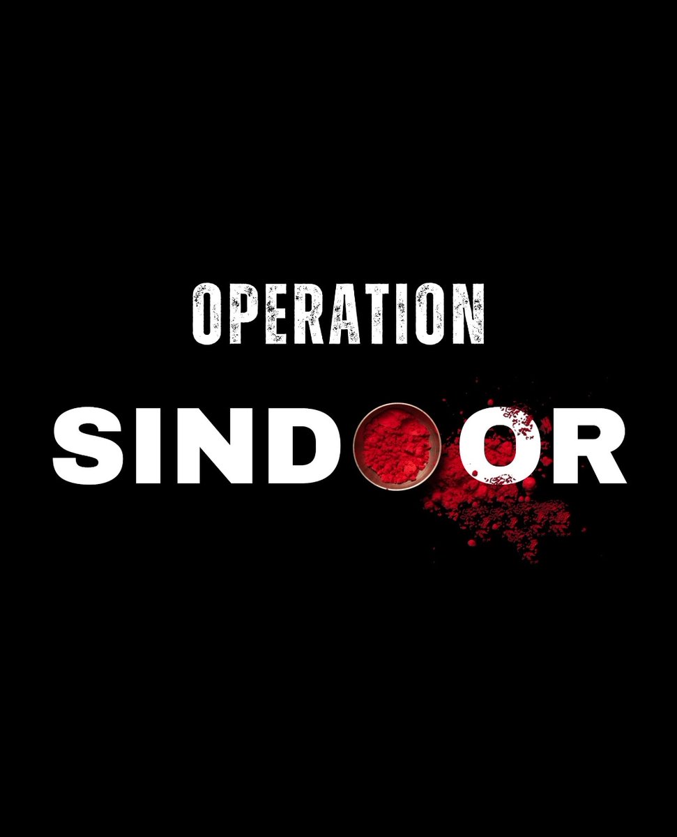 🚩भारत माता की जय 🚩
जय हिन्द 🇮🇳
#OperationSindoor