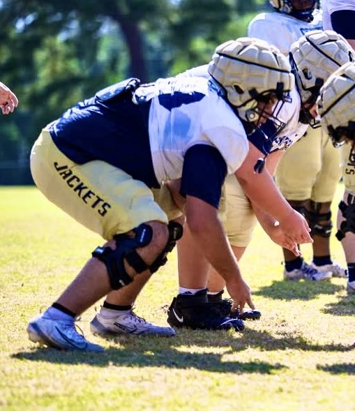 OL of the day for Spring Practice #3: 
Noah Gunter  #WHATEVERITTAKES