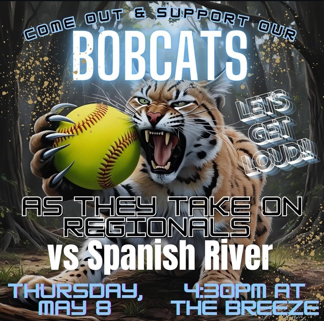 West Broward Lady Bobcats Softball (@wbhsbobcats_sb) on Twitter photo LETS PACK THE BREEZE!!
Regional Quarterfinals
🆚️ Spanish River 🦈
⏰️4:30pm
📍West Broward High School
🎟 GoFan
<a href="/Andy_Villamarzo/">Andy Villamarzo</a>
<a href="/HSSportsFL/">HSSportsFlorida</a> <a href="/hujanhujan47/">FHSAA Official</a>
<a href="/SoFlaFastpitch/">South Fla Fastpitch Group</a> <a href="/FHSAA/">FHSAA</a> <a href="/SouthFLSoftball/">South Florida Softball</a> <a href="/MIASoftball305/">Miami 305 Softball🥎</a> <a href="/WestBrowardHigh/">West Broward High</a> <a href="/Mr_P_WB/">Mr. P</a> LETS PACK THE BREEZE!!
Regional Quarterfinals
🆚️ Spanish River 🦈
⏰️4:30pm
📍West Broward High School
🎟 GoFan
<a href="/Andy_Villamarzo/">Andy Villamarzo</a>
<a href="/HSSportsFL/">HSSportsFlorida</a> <a href="/hujanhujan47/">FHSAA Official</a>
<a href="/SoFlaFastpitch/">South Fla Fastpitch Group</a> <a href="/FHSAA/">FHSAA</a> <a href="/SouthFLSoftball/">South Florida Softball</a> <a href="/MIASoftball305/">Miami 305 Softball🥎</a> <a href="/WestBrowardHigh/">West Broward High</a> <a href="/Mr_P_WB/">Mr. P</a>