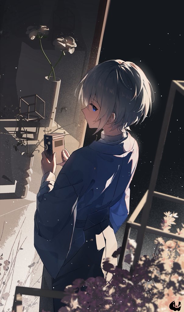 #oc 他叫阿白🥰