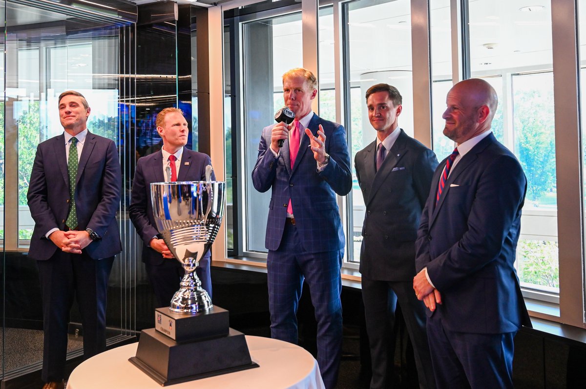 ussoccerfndn's tweet photo. The #CongressionalSoccerMatch is more than a game—it’s a reminder of how sport unites us.
Thanks to @FOXSports for hosting a powerful reception with @AlexiLalas , @stuholden, Tab Ramos, @wale, @adeinmylife, @RepRickLarsen & more.
#CSM2025 #SoccerDoes #Legacy2026 https://t.co/vo7RbkysZ3