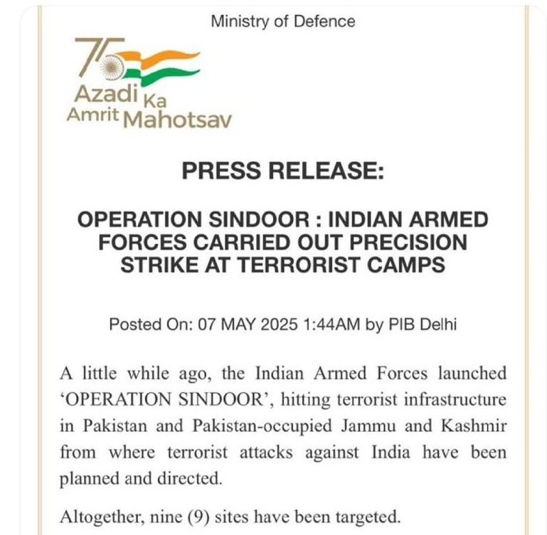triiptree's tweet photo. Mornings like this..! #OperationSindoor https://t.co/qIqnHg5zUd