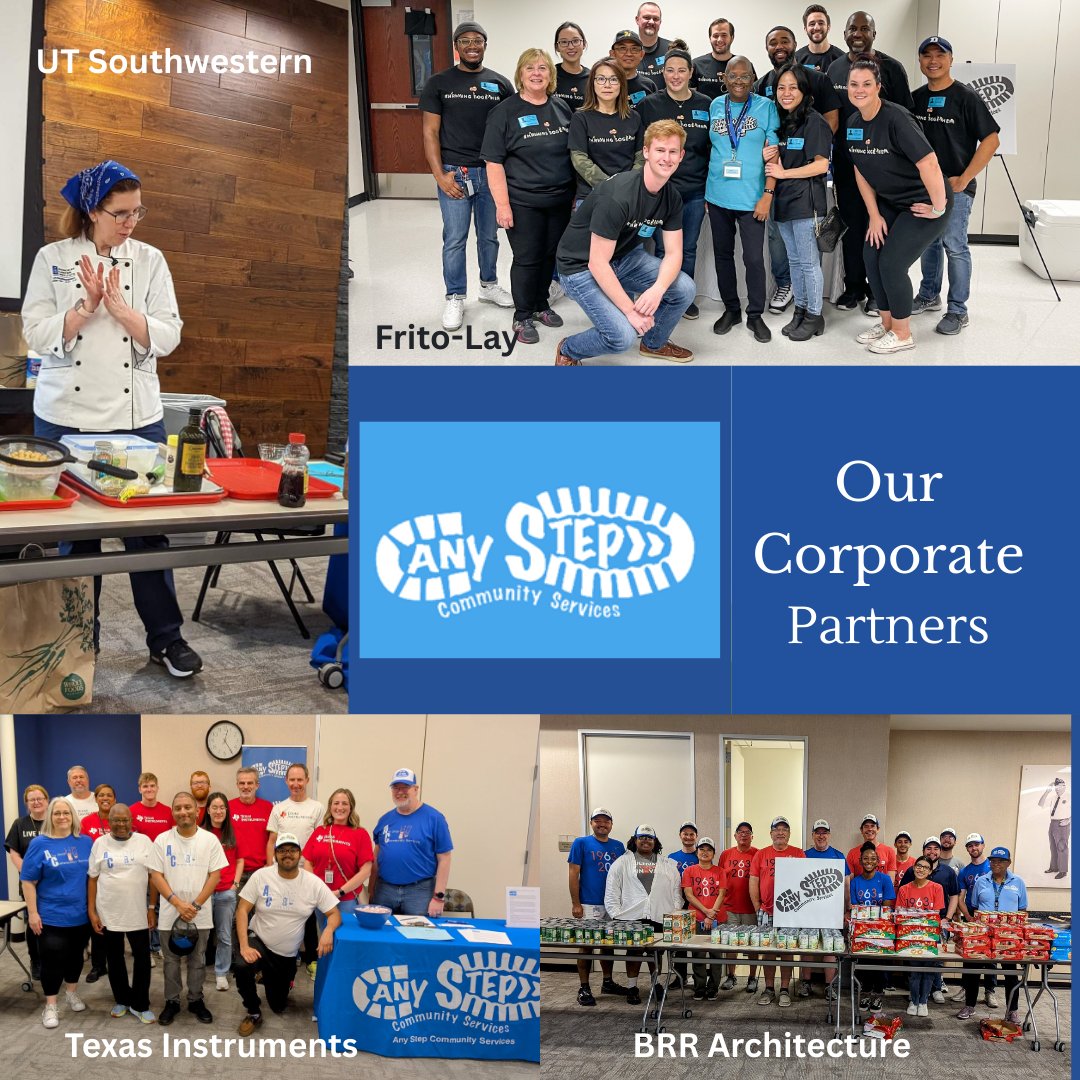 Any Step Community Services (@anystepcommunit) on Twitter photo We’re looking for socially responsible companies ready to make a real impact in senior health & hunger. Let's connect! 💼❤️
<a href="/Fritolay/">Frito-Lay</a> <a href="/TheSeniorSource/">The Senior Source</a> <a href="/BRRarchitecture/">BRR Architecture</a>
#PartnerWithUs #DFWNonprofits #SeniorSupport #AnyStepCommunity We’re looking for socially responsible companies ready to make a real impact in senior health & hunger. Let's connect! 💼❤️
<a href="/Fritolay/">Frito-Lay</a> <a href="/TheSeniorSource/">The Senior Source</a> <a href="/BRRarchitecture/">BRR Architecture</a>
#PartnerWithUs #DFWNonprofits #SeniorSupport #AnyStepCommunity