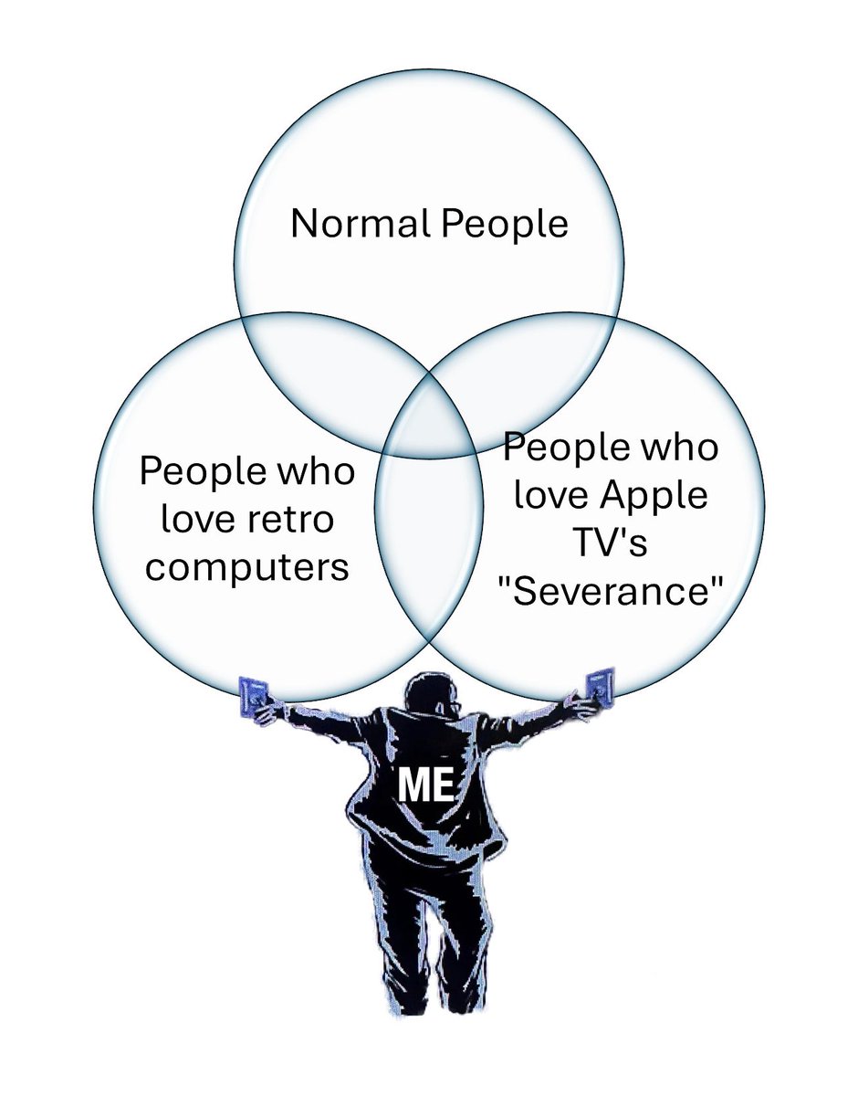 My latest YouTube video was niche inside of niche. #Severance