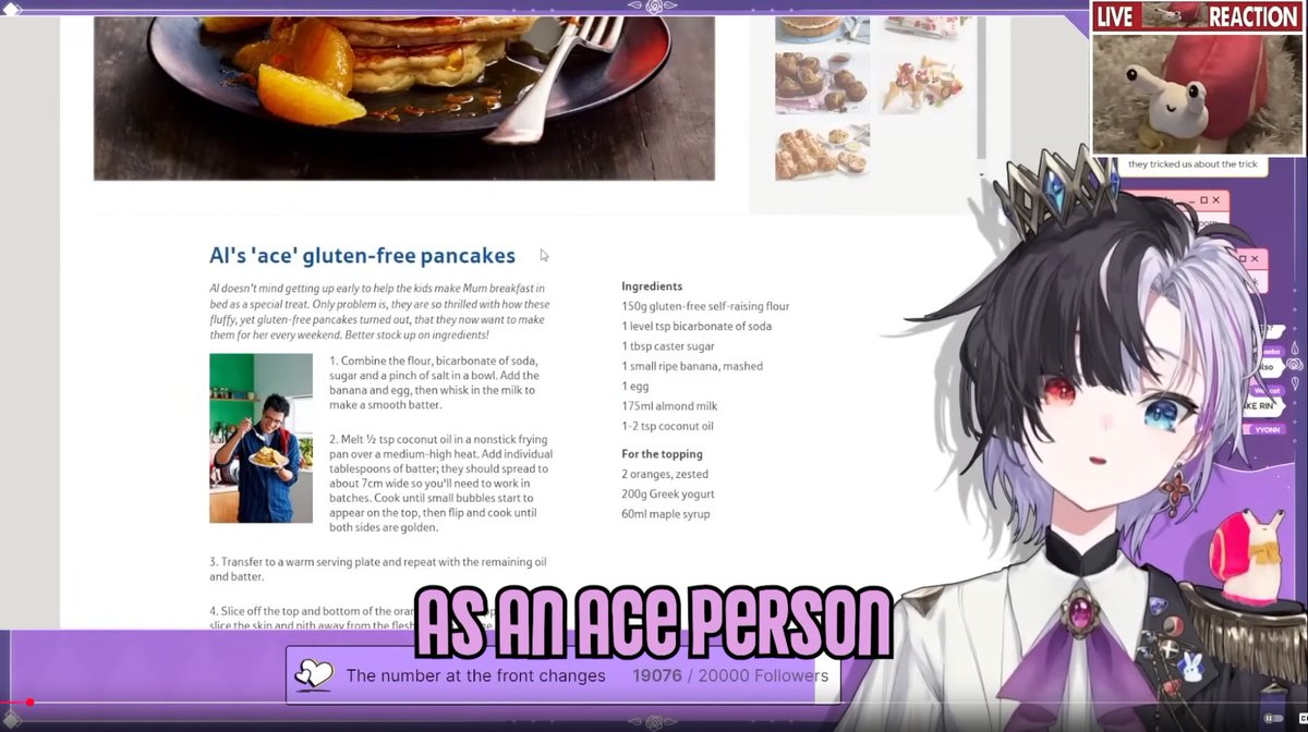 I know all the complainers don't actually watch Rin Penrose cause one look at her and you can tell she's literally designed after the ace flag and also