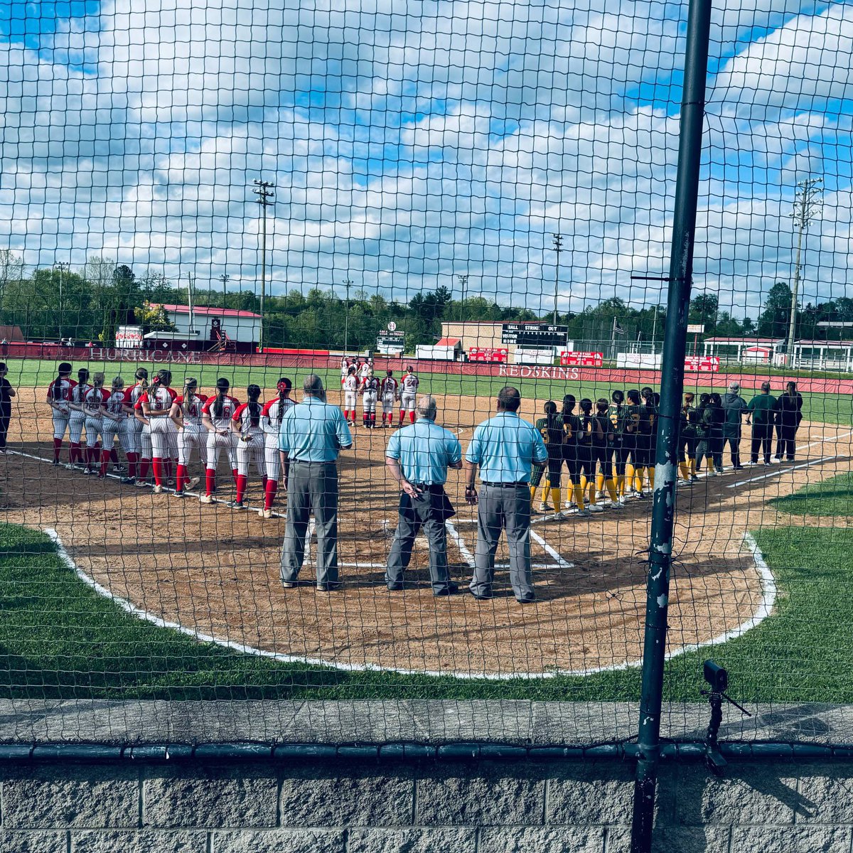 It’s always a beautiful day for softball at Hurricane ❤️❤️❤️